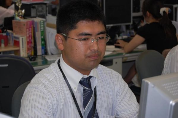 仕事中