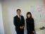 大場久美子さんがご来訪されました。