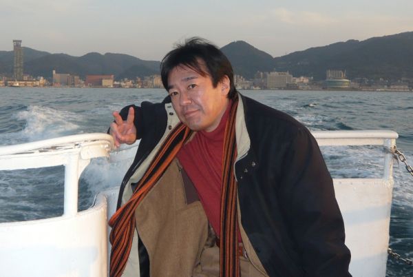 関門海峡で撮影