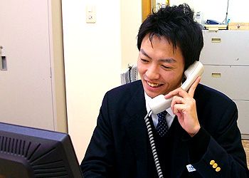 お客様のためにがんばります